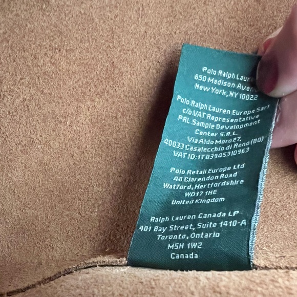 Ralph Lauren Brown Shoulder Bag Tote - Picture 10 of 12